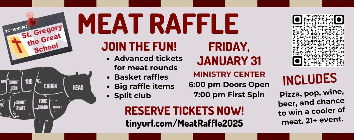 St. Greg’s HSA Meat Raffle 2025